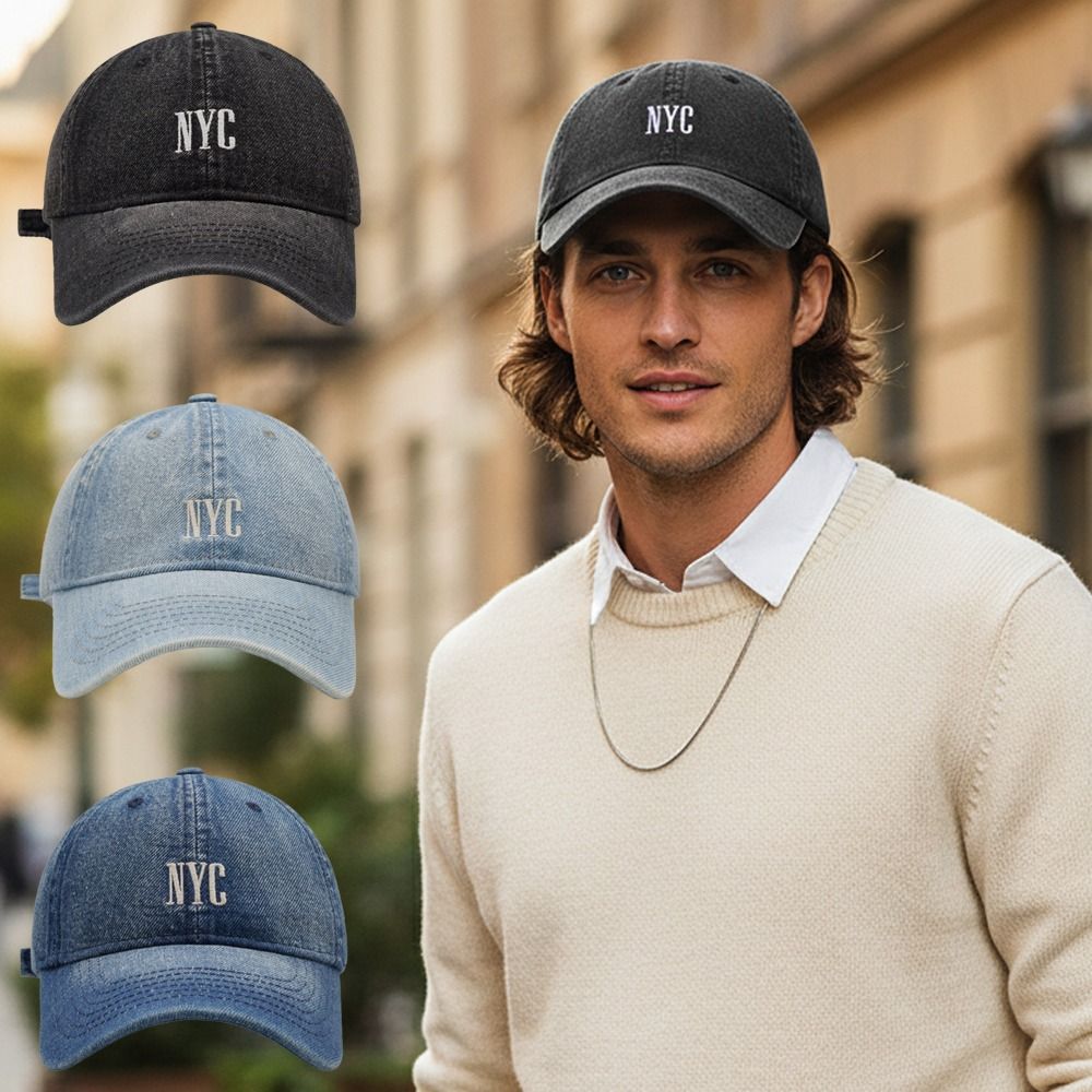 Embroidery Nyc - Fashion Casual NYC Embroidery Baseball Caps