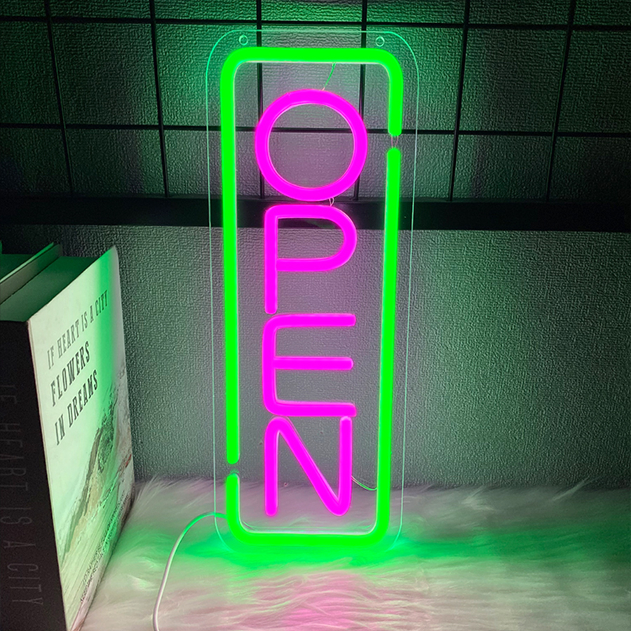 Embroidery Studio - Open Led Neon Sign, With Switch