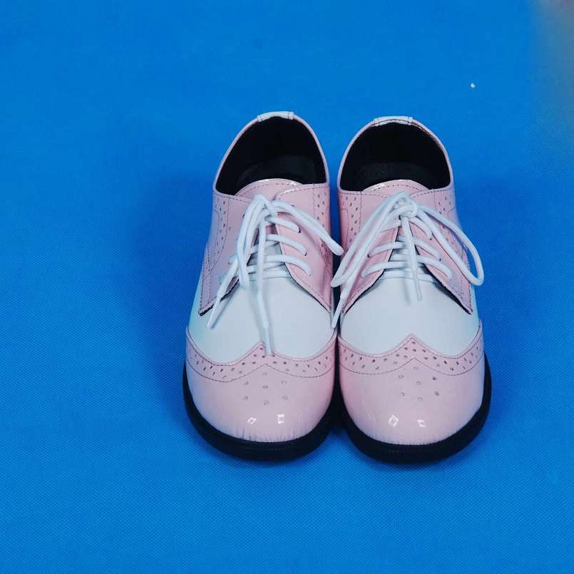 Embroidery Red - Girl Embroidery Pink White Lolita Brogues