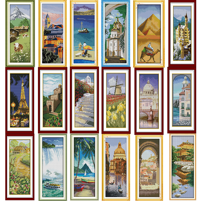 Embroidery In Egypt - World Famous Places Scenery Series Egypt