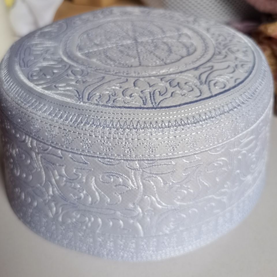Embroidery Topi - Muslim Caps For Men Clothing Tax