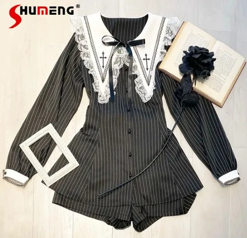 Embroidery Class - Embroidered Black Suit Mass-Produced Japanese Rojita