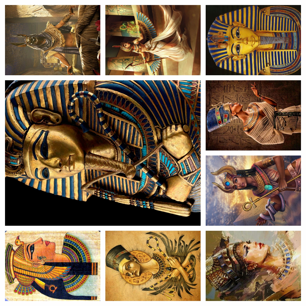 Embroidery In Egypt - 5D DIY Diamond Painting Ancient Egypt