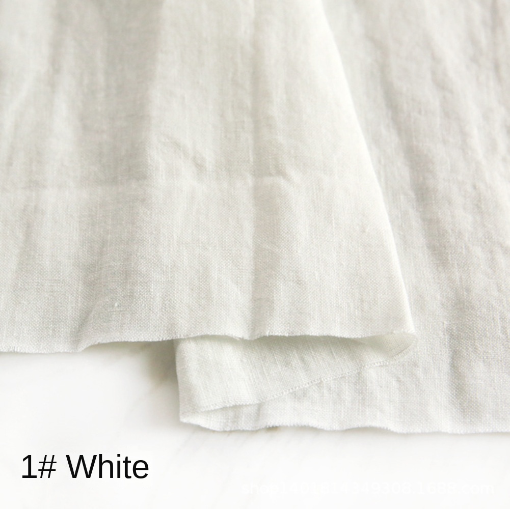 Linen Fabric Natural - 100% Pure Linen Natural fibers Clothing