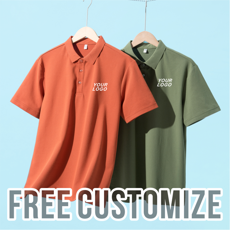 NEW Custom polo shirt free pri - Embroidery Men Shirt ulasan dan harga