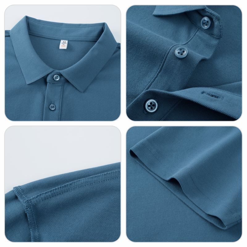 NEW Custom polo shirt free pri - Embroidery Men Shirt ulasan dan harga