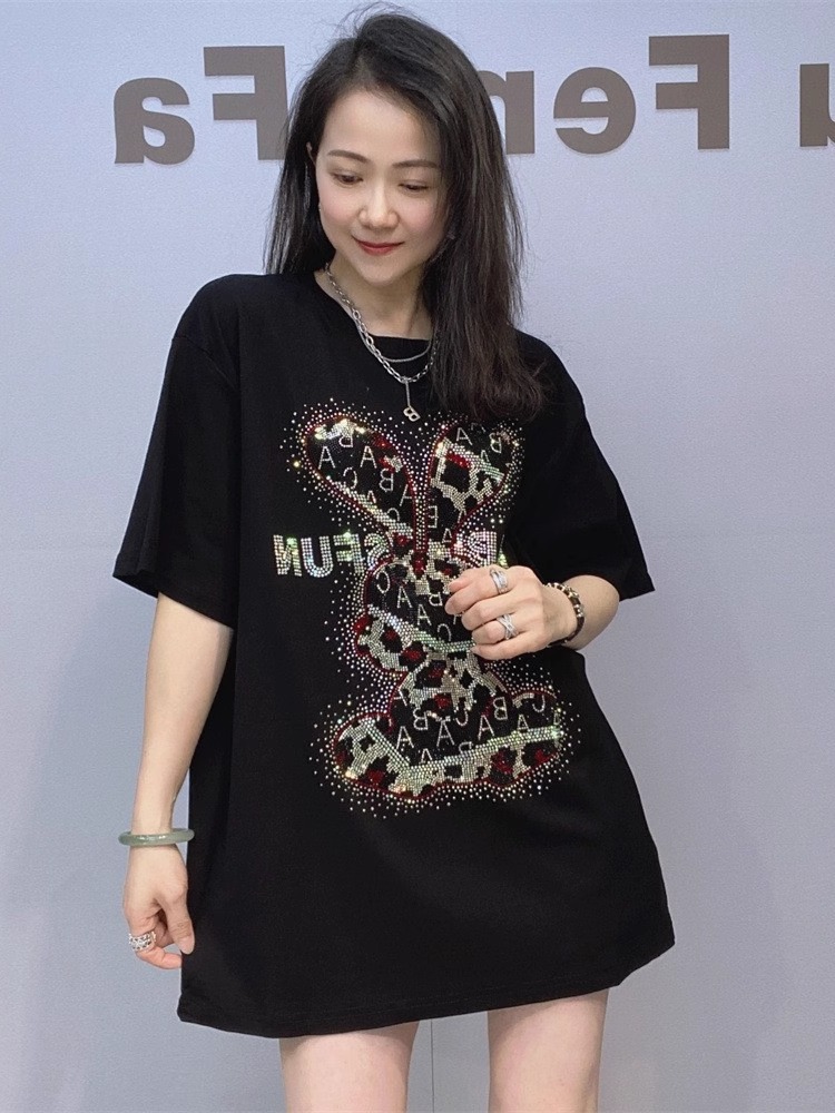 Heavy-Embroidery round Neck Sh - Embroidery Moisturizer ulasan dan harga