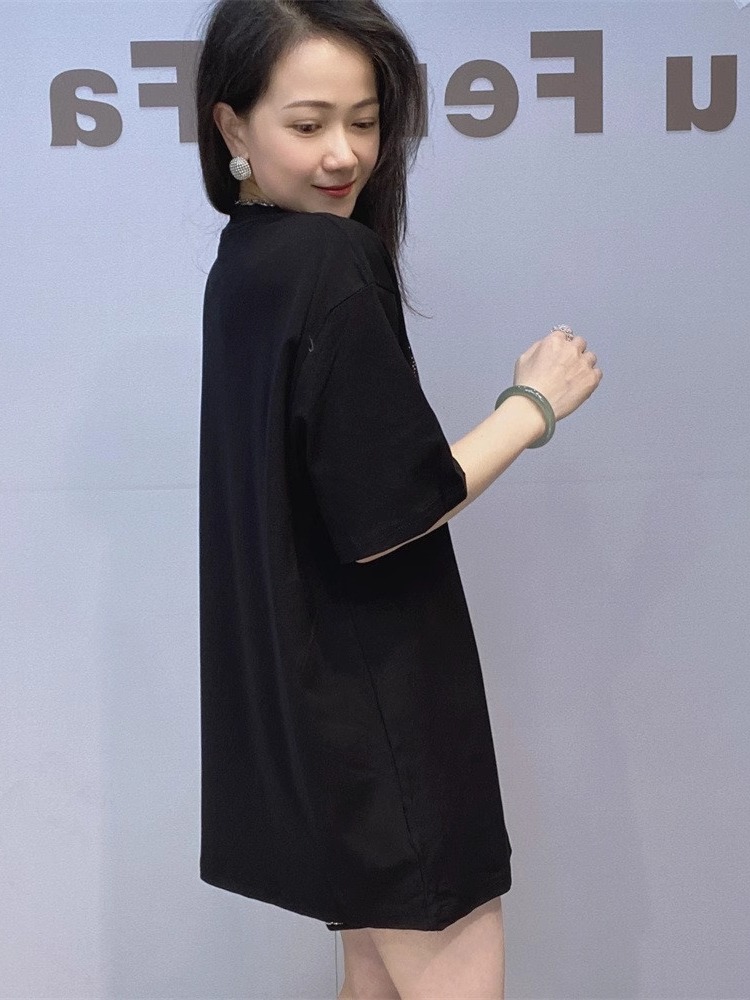 Heavy-Embroidery round Neck Sh - Embroidery Moisturizer ulasan dan harga
