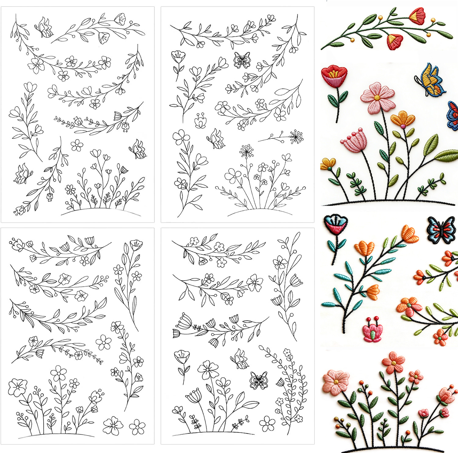 Stick & Stitch Water Soluble E - Embroidery Meaning ulasan dan harga