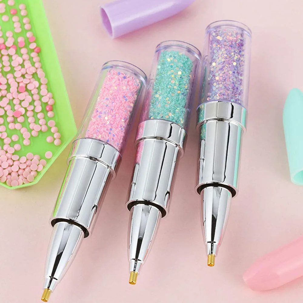 Lipstick Shape Diamond Paintin - Embroidery Artwork ulasan dan harga