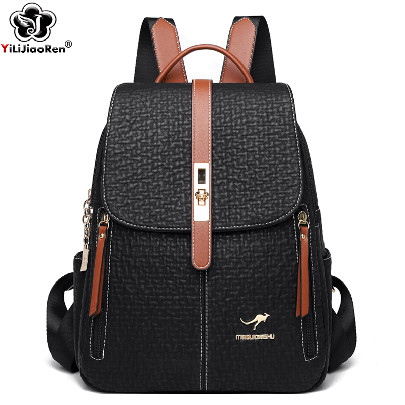 Fashion Backpacks Female High  - Embroidery Kit Pouch ulasan dan harga