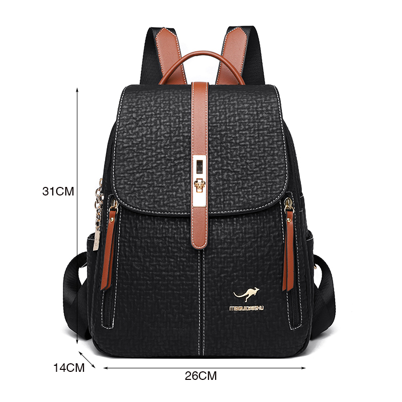 Fashion Backpacks Female High  - Embroidery Kit Pouch ulasan dan harga