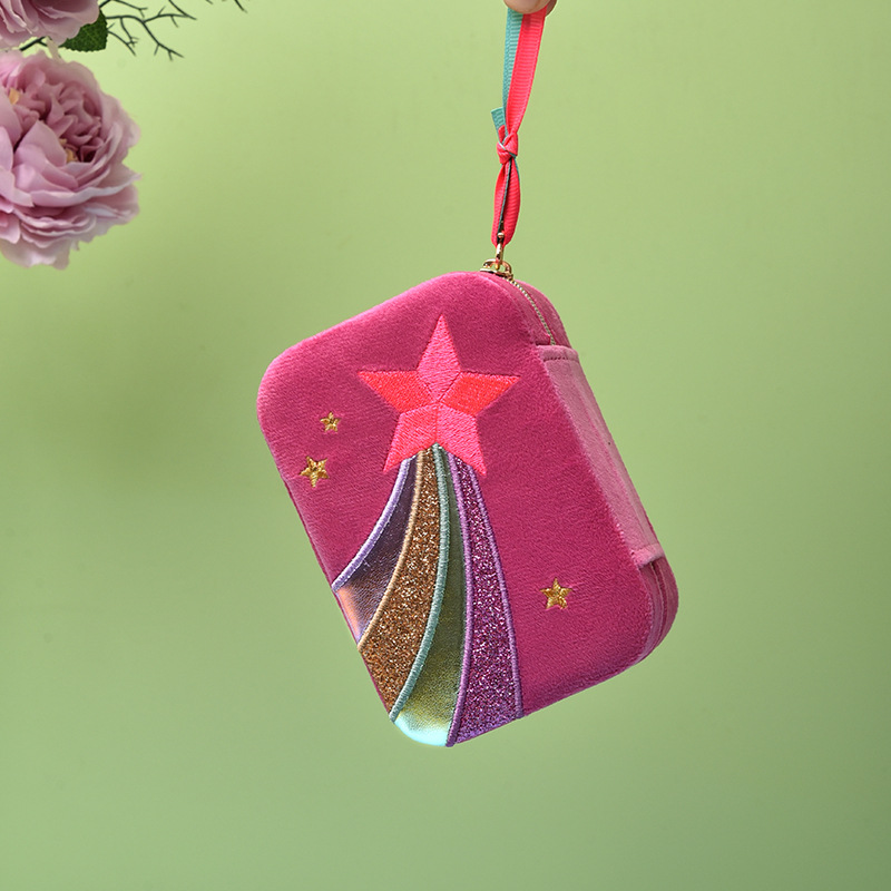 Portable velvet embroidered je - Embroidery Moisturizer ulasan dan harga
