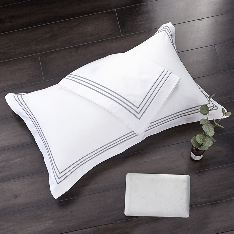 2pcs/Set Luxury 100% Egypt Cot - Embroidery In Egypt ulasan dan harga