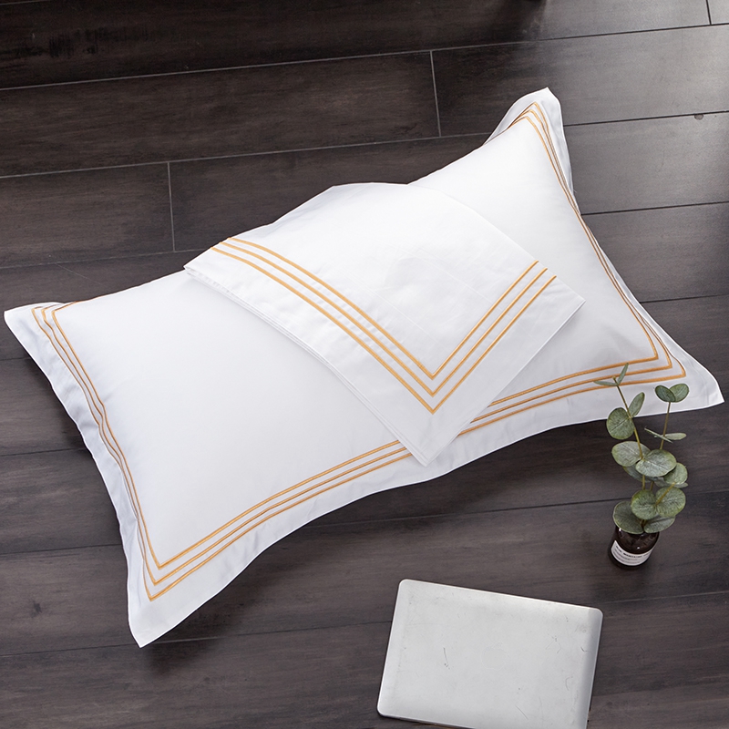 2pcs/Set Luxury 100% Egypt Cot - Embroidery In Egypt ulasan dan harga