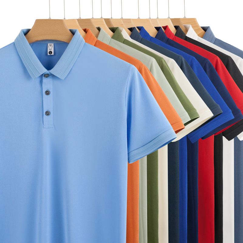 Sports quick drying polo shirt - Embroidery Men Shirt ulasan dan harga