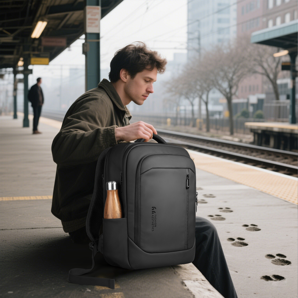 HK New Design Travel Backpack  - Embroidery Class ulasan dan harga