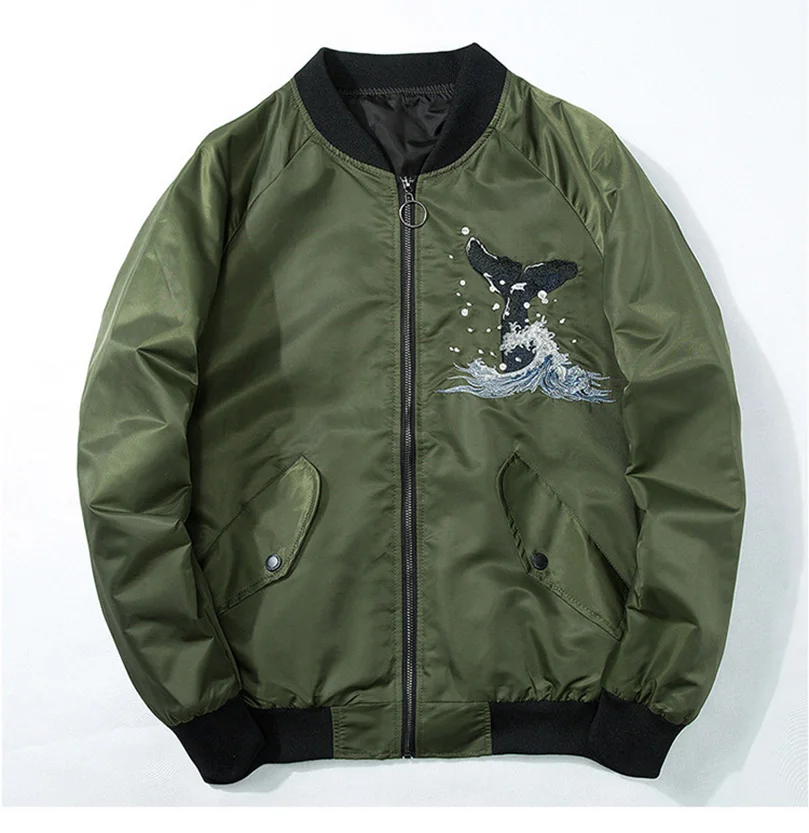 Sukajan Embroidered Bomber Jac - Embroidery University ulasan dan harga