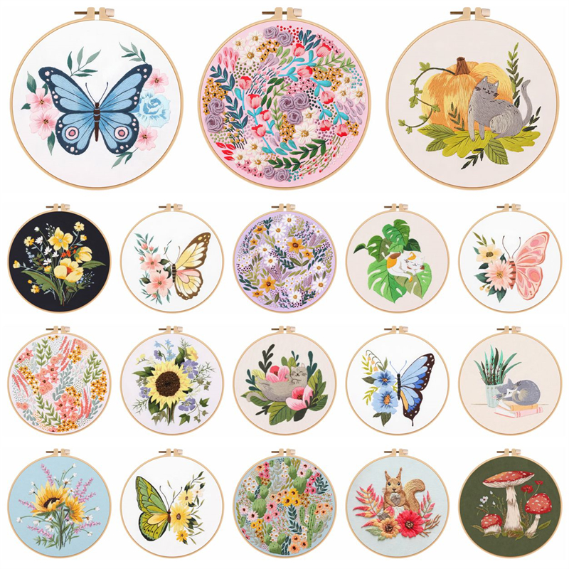 Skill Hand Sewing Cross Stitch - Embroidery Meaning ulasan dan harga