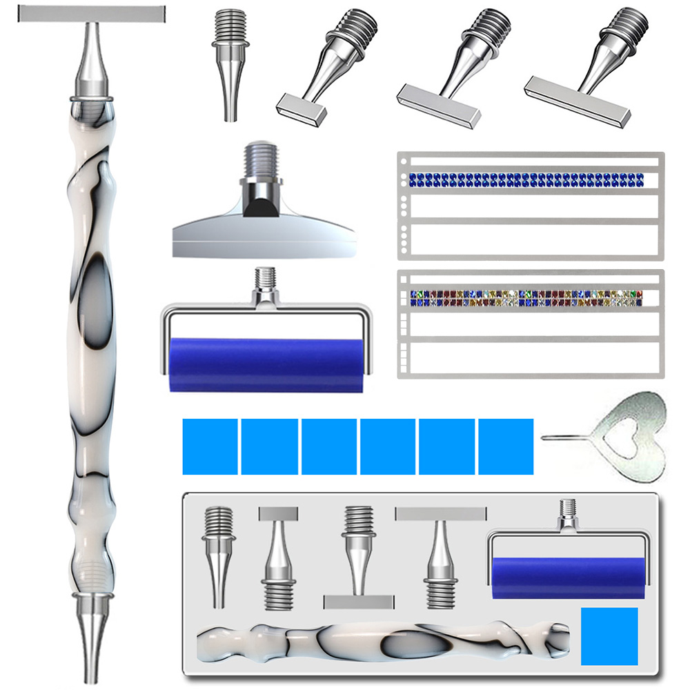 5D Diamond Painting Pen Set Ad - Embroidery Paper ulasan dan harga