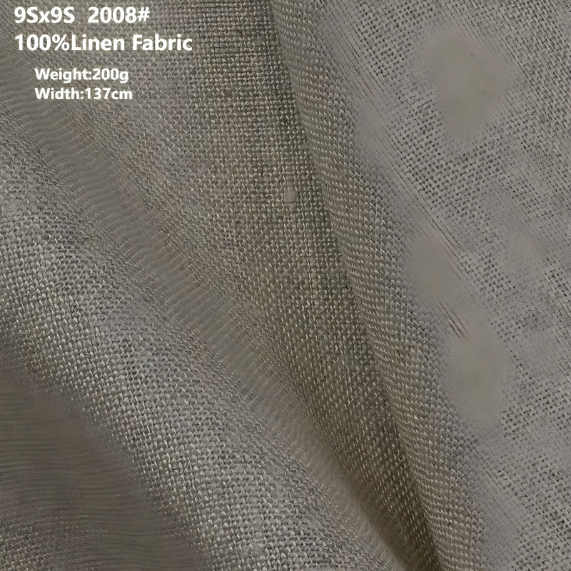 200G 9Sx9S Autumn Linen Fabric - Linen Fabric Natural ulasan dan harga