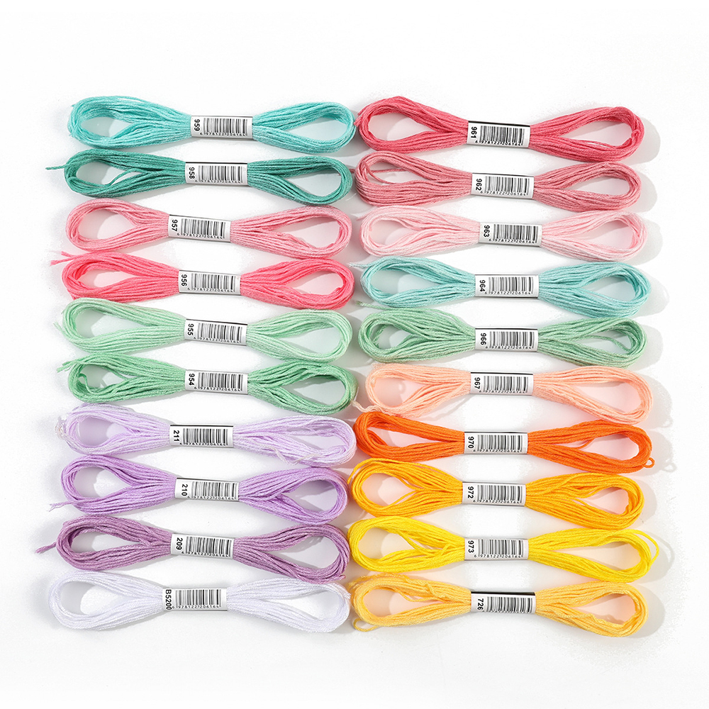 20colors/set Embroidery Floss  - Embroidery Meaning ulasan dan harga