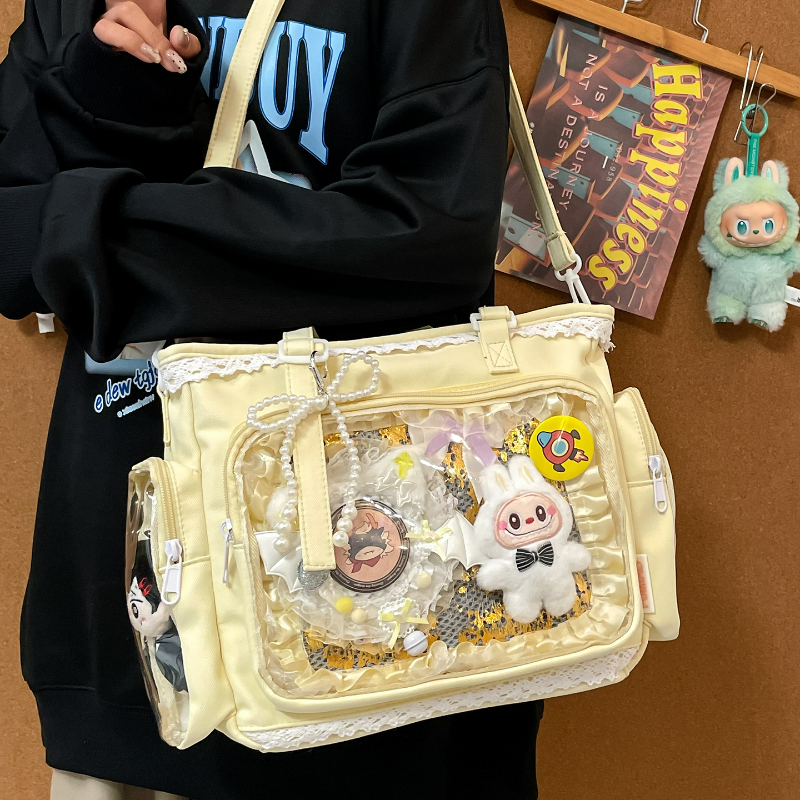 New Japanese Style Transparent - Embroidery Kit Pouch ulasan dan harga