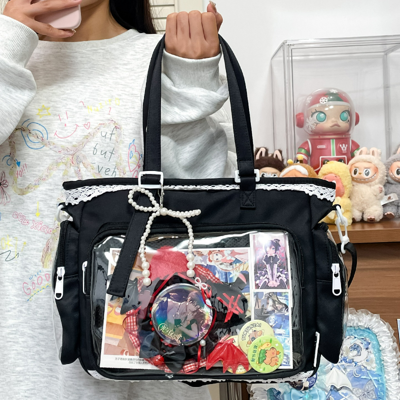 New Japanese Style Transparent - Embroidery Kit Pouch ulasan dan harga