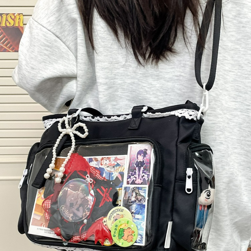 New Japanese Style Transparent - Embroidery Kit Pouch ulasan dan harga