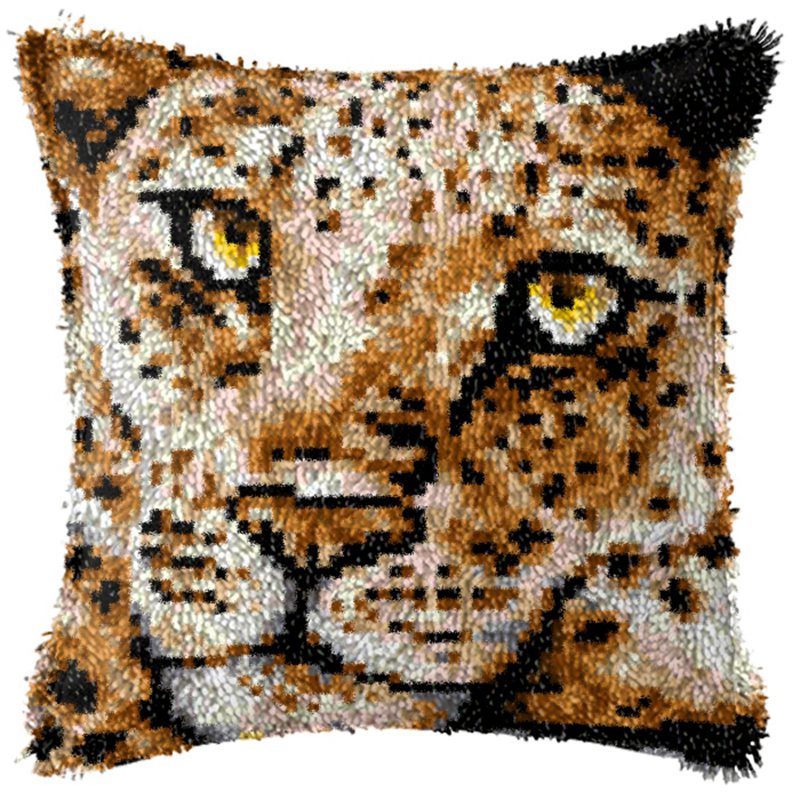 Latch Hook Kit Pillow Embroide - Embroidery Meaning ulasan dan harga