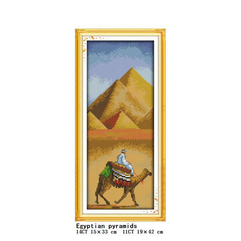 World Famous Places Scenery Se - Embroidery In Egypt ulasan dan harga