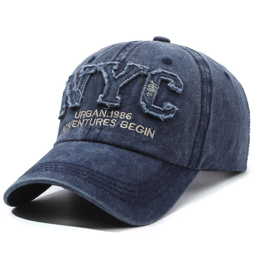 Retro Big Letter NYC Embroider - Embroidery Nyc ulasan dan harga