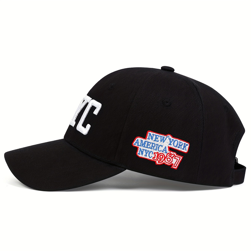 Unisex NYC Embroidery Baseball - Embroidery Nyc ulasan dan harga