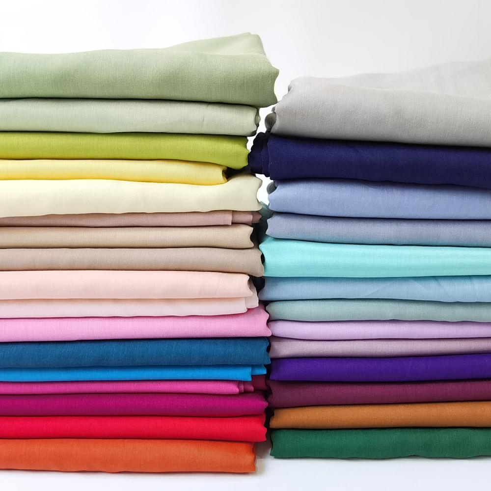 55'' Wide Mulberry Silk Cotton - Linen Fabric Natural ulasan dan harga