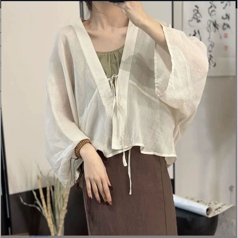 2025 summer high-end advanced  - Linen Fabric Natural ulasan dan harga