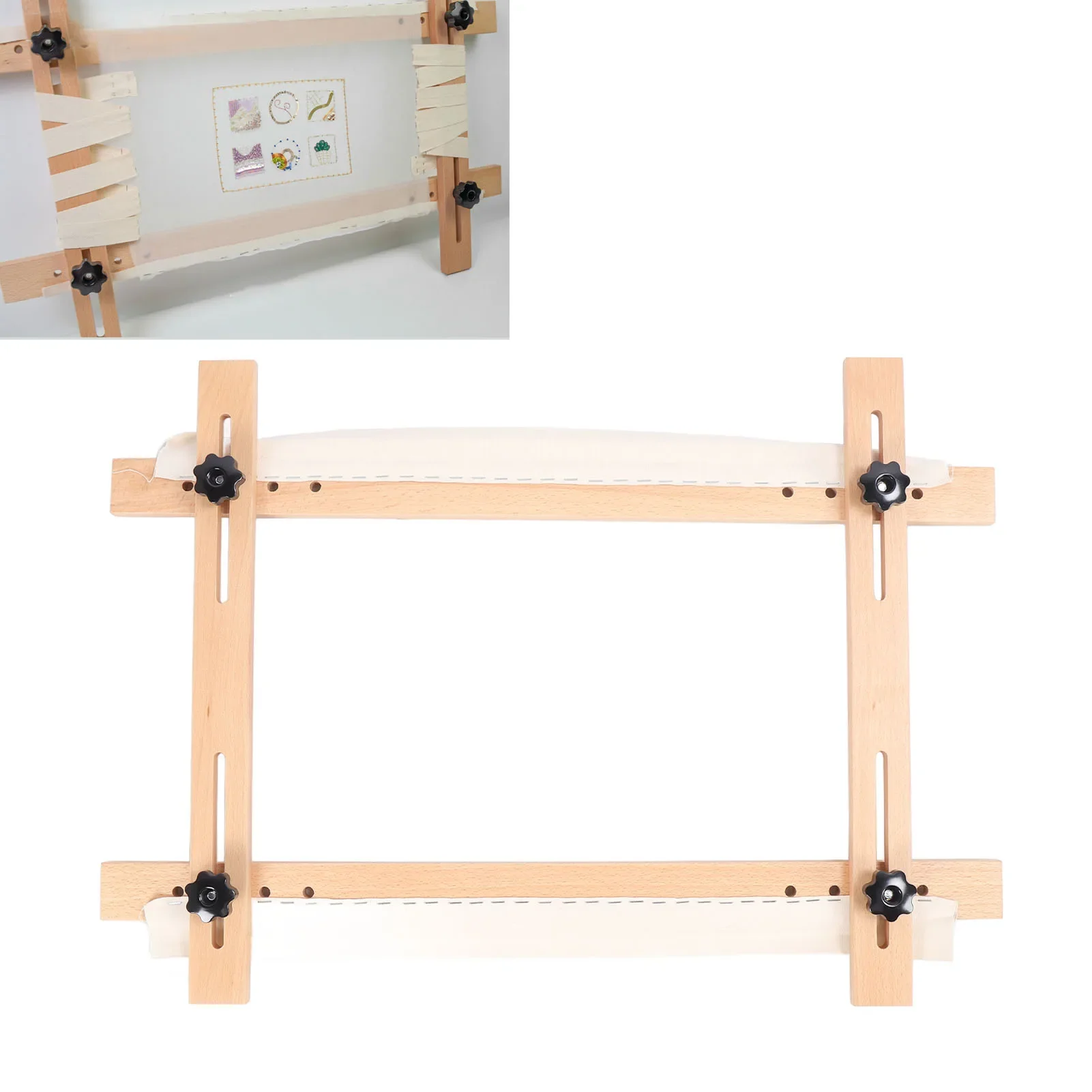 Needlepoint Stretcher Frame Re - Embroidery Paper ulasan dan harga