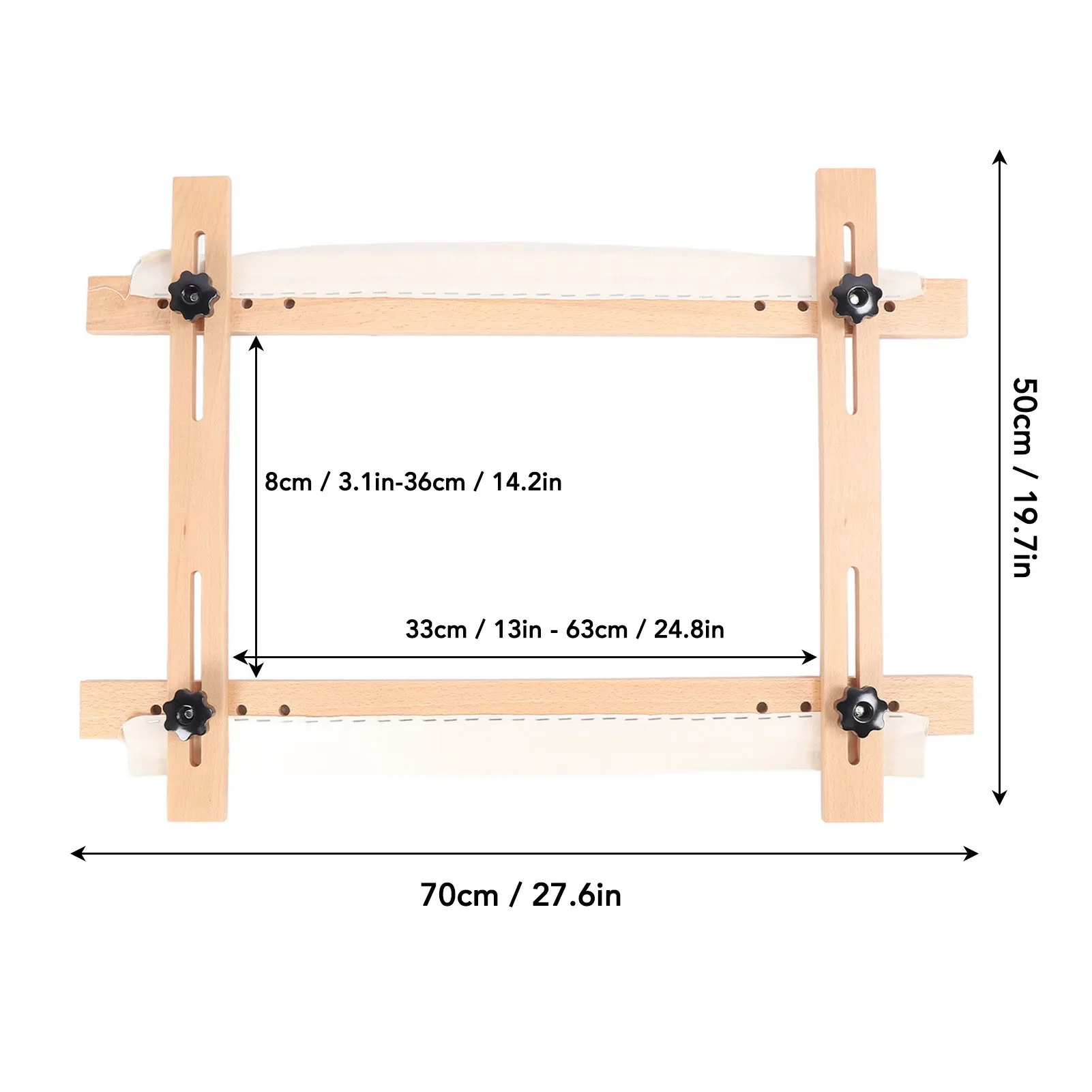 Needlepoint Stretcher Frame Re - Embroidery Paper ulasan dan harga