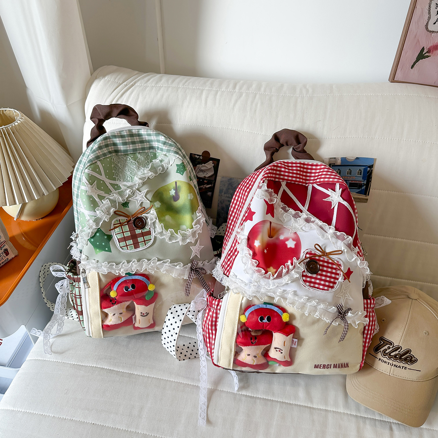 Colorful Backpack for College  - Embroidery Kit Pouch ulasan dan harga
