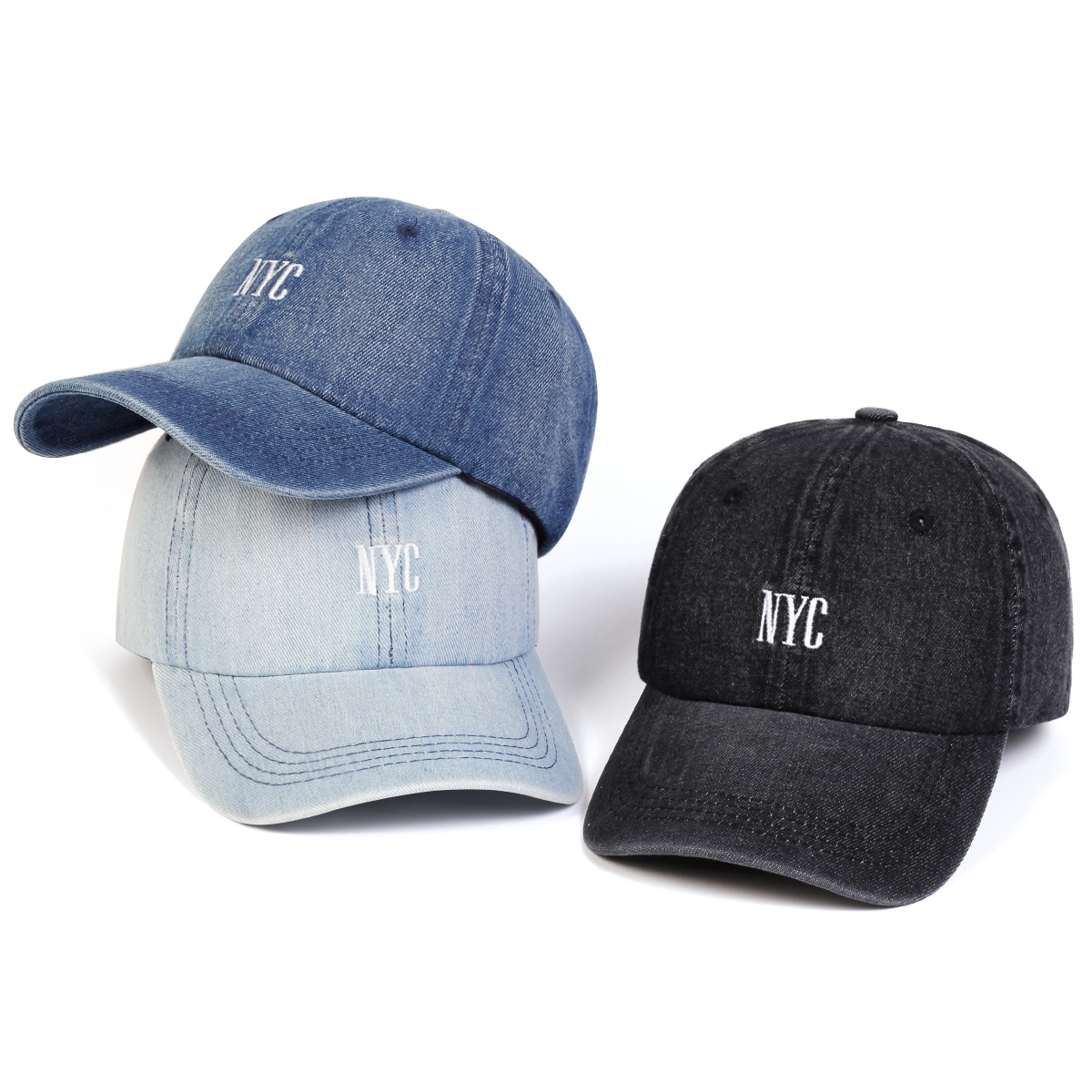 1piece Unisex NYC Letter Embro - Embroidery Nyc ulasan dan harga