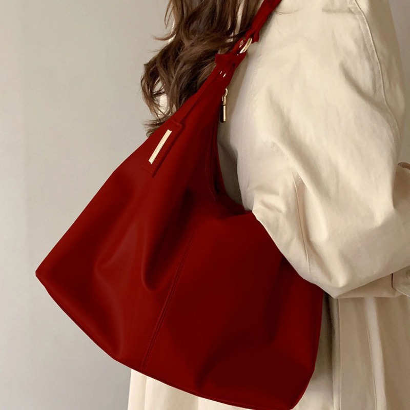 Vintage Large Capacity Tote Ba - Embroidery Class ulasan dan harga