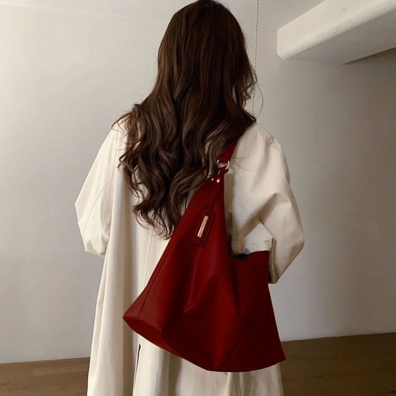 Vintage Large Capacity Tote Ba - Embroidery Class ulasan dan harga