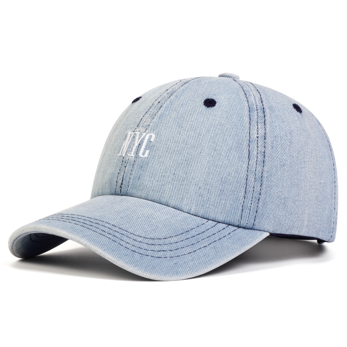 Unisex NYC Embroidery Denim Ba - Embroidery Nyc ulasan dan harga