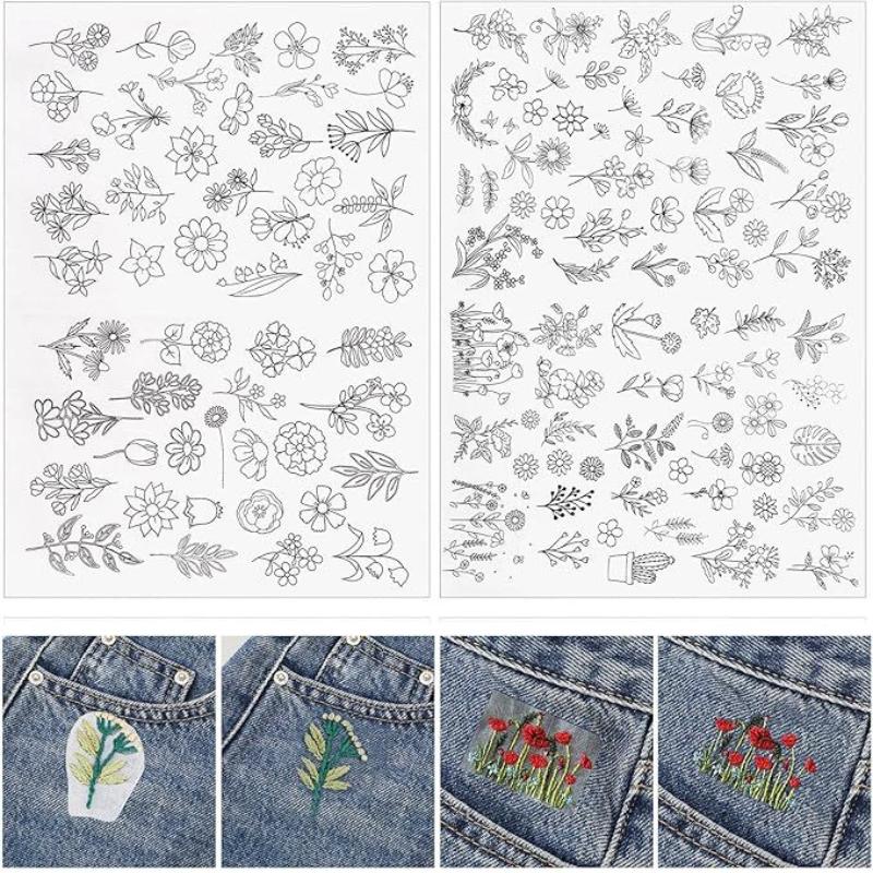 2 Sheets Water Soluble Non-Wov - Embroidery Paper ulasan dan harga