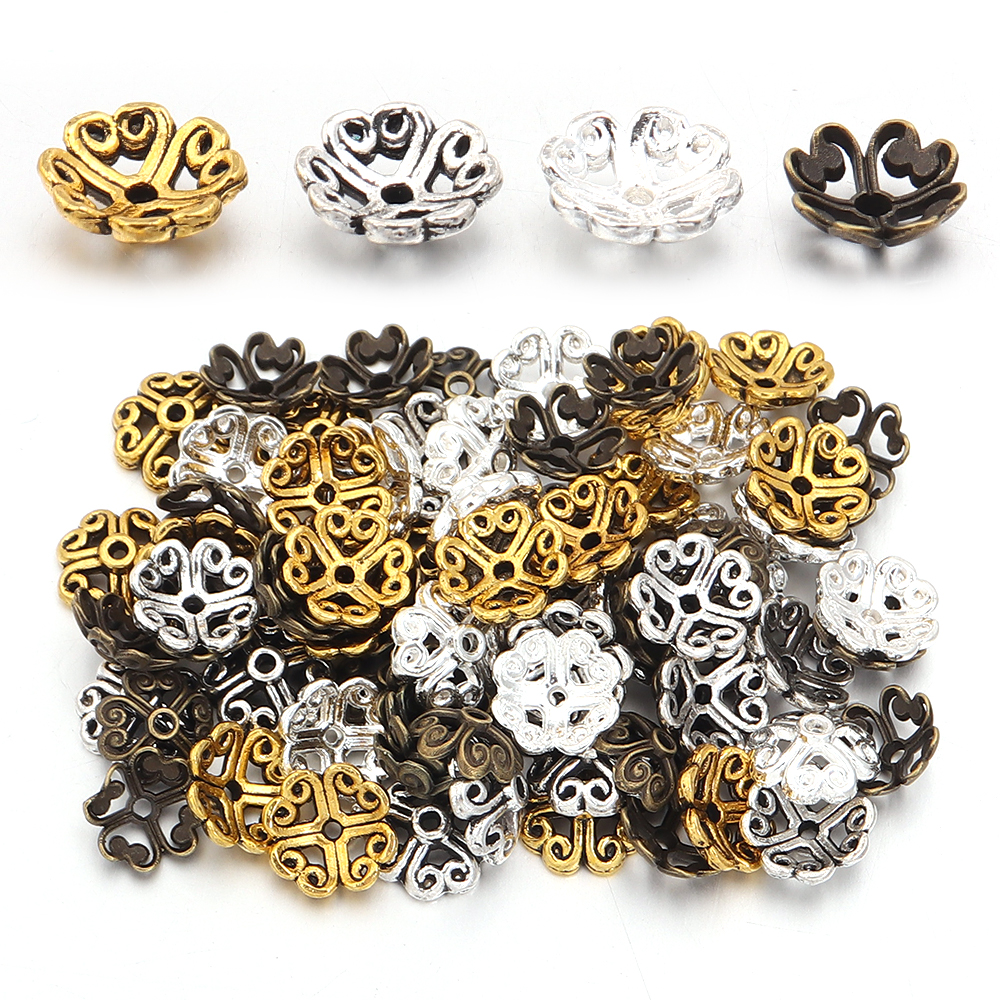 100pcs/lot Antique Silver Colo - Embroidery Artwork ulasan dan harga
