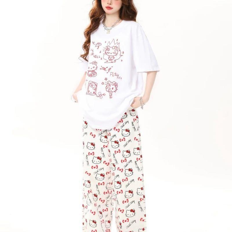 Sanriohello Kitty Cute Kt Cat  - Embroidery Cat ulasan dan harga