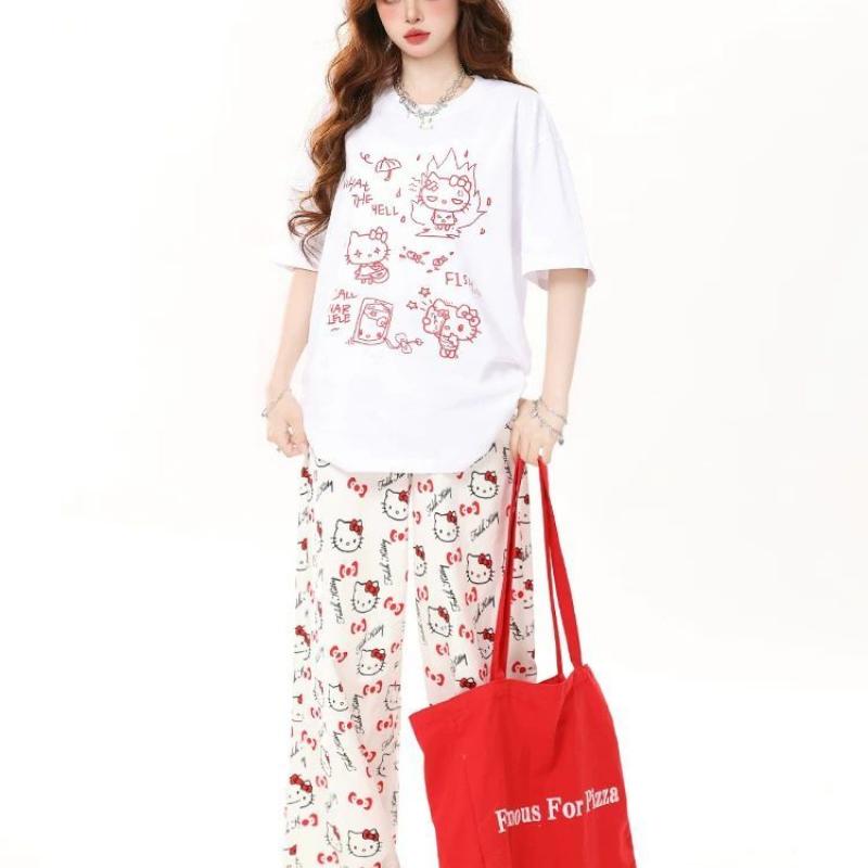 Sanriohello Kitty Cute Kt Cat  - Embroidery Cat ulasan dan harga
