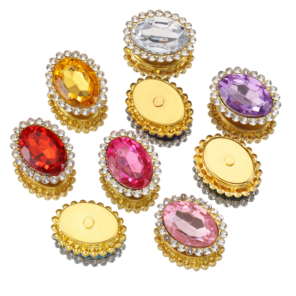 30pcs 14x18mm Colored Acrylic  - Embroidery Artwork ulasan dan harga