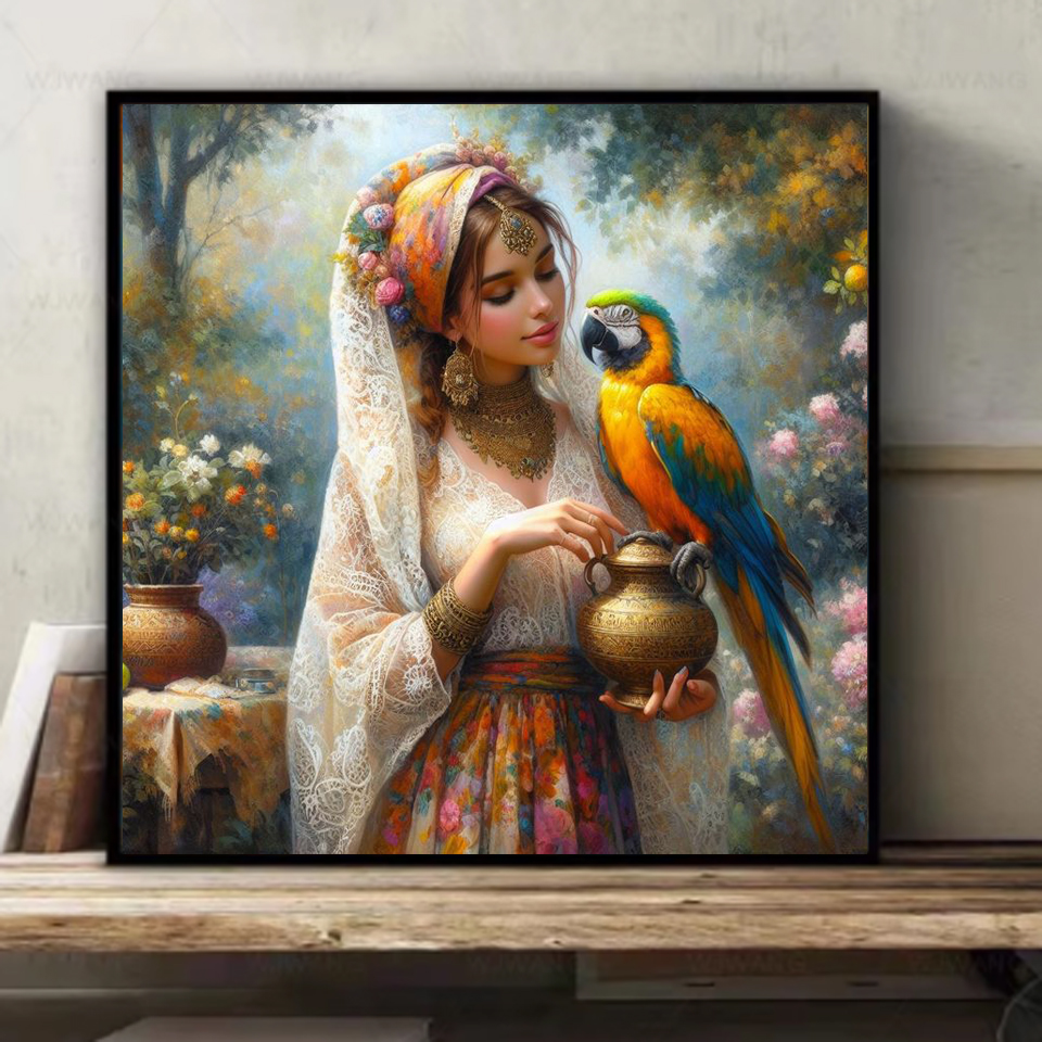 1pc frameless Diamond Painting - Embroidery Artwork ulasan dan harga