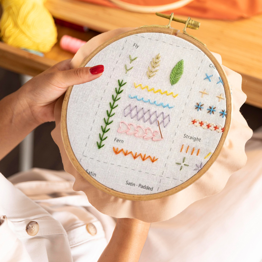Basic Stitches Book For Beginn - Embroidery Meaning ulasan dan harga