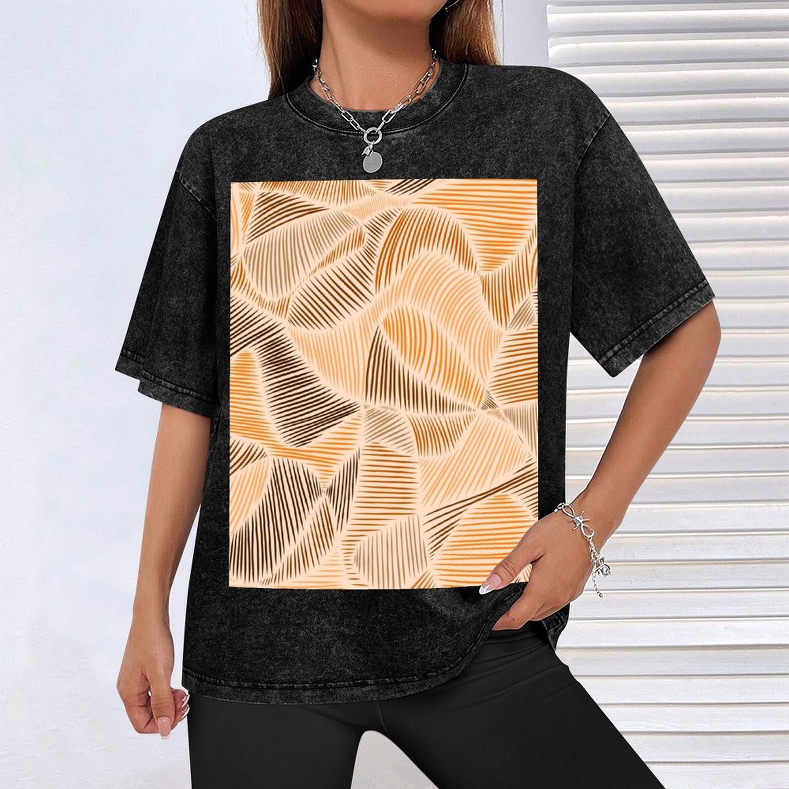 Tan Embroidery T-Shirt Moistur - Embroidery Moisturizer ulasan dan harga